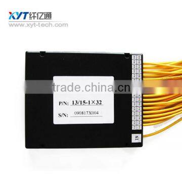 Communication Equipment 2x32 ABS Module Type PLC Splitter FC APC Connector Optical Fiber Splitter 1.5m photo-2