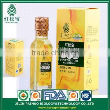 Chinese Red Extra Virgin Pine Nut Oil