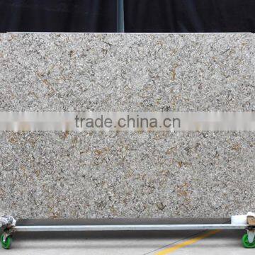 Beautiful Pattern Agglomerated Quartz Slab photo-5