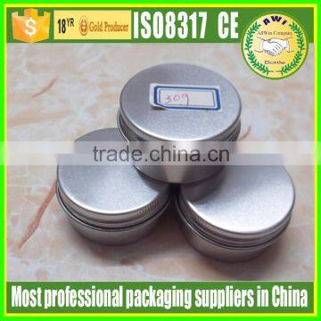 30g high quality Aluminum Tin Jar With Lid