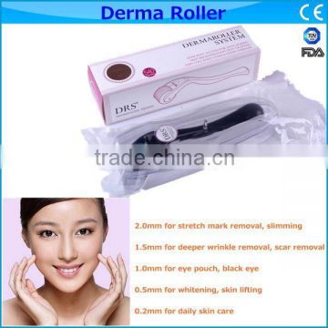 zgts dermaroller derma roller titanium for acne scar removal and Black rim of the eye Eye bag