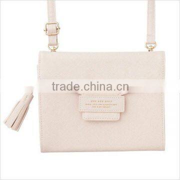 flap top envelope shape PVC shoulder bags