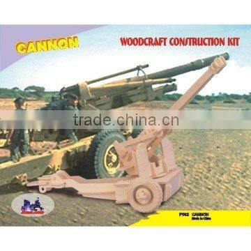 Wooden toy CANNON