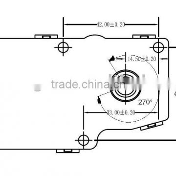 auto conditioner air door servo motor