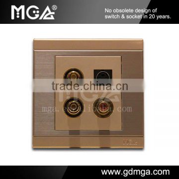 MGA Q7 Series Q-Q13 av/s wall socket