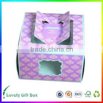 Custom Design Elegant Cake Box With Special Structure