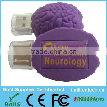 Bulk Wholesale Cartoon Brain Shape Usb Flash Drive photo-3