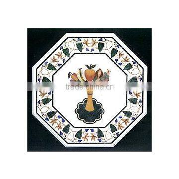 Marble Inlay Tile, Medallions, Wall Panel