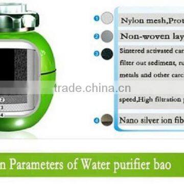 Mini Activated Carbon Tap Water Purifier Use For Kitchen Faucet Tap Water Purifier photo-2