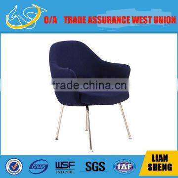 2016 modern design good quality Leisure chair with steel legs fabric seat DCI3074#