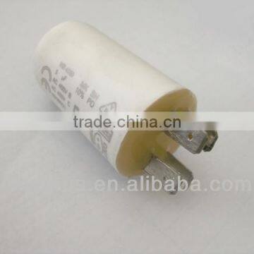 White Plastic &auminum Shell Cbb60 Cbb61 Cbb65 Cd60 Series Capacitor 5uf-100uf 250vac-450vac photo-3