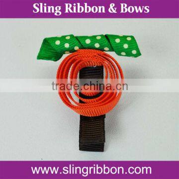 Orange Minne Ribbon Sculpture