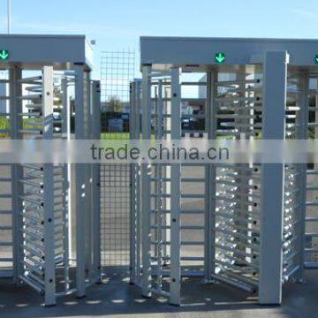 RFID access control dual full height turnstile/Pedestrian turnstile For Nigeria Market