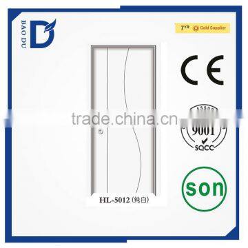 Latest Type Fancy Design Hot Sale Modern House Melamine Wooden Door photo-3