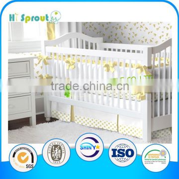 Yellow and White New Design Lovely Kid Bedding