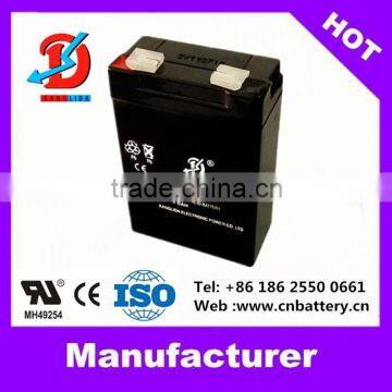 small rechargeable battery 4v 4ah sealed lead acid battery