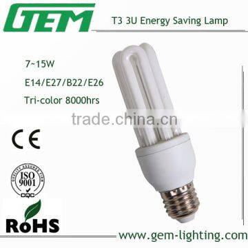 DEC/M- 15 T3 High Lumens CFL Principle Economic Lamp 3u