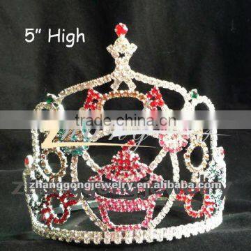 Wholesale cupcake design beauty pageant crown