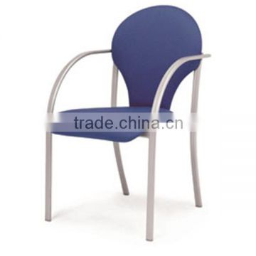 Hot Sale Metal Frame Stacking Dining Room Furniture, Restaurant Chair