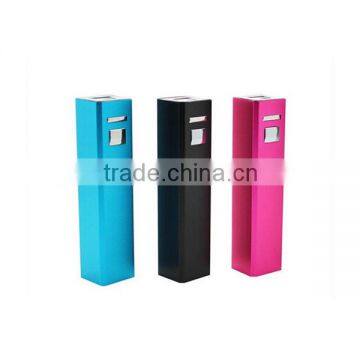 Newest Portable Mini power bank 2600mah power bank for mobile phone