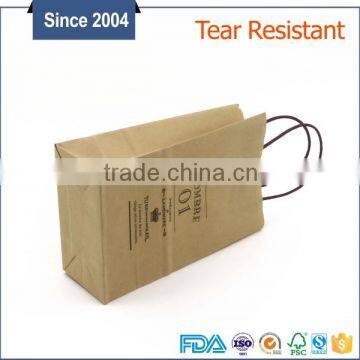 Tear Resistant Paper Bag Luxury Paper Shopping Bag Kraft Bag With Your Own Logo photo-2
