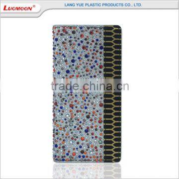 Wholesale Mobile Phone Accessories Diamond Leather Flip Wallet Case for Samsung Galaxy j7 photo-2