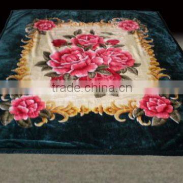 100% polyester wholesale thermal protection container home china supplier luxury mink blanket