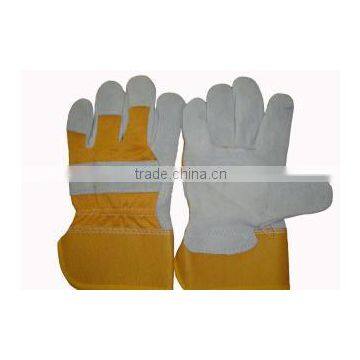AB Grade 707 Work Cow Split Leather Working Gloves/ Safety Gloves/ Welding Gloves photo-2