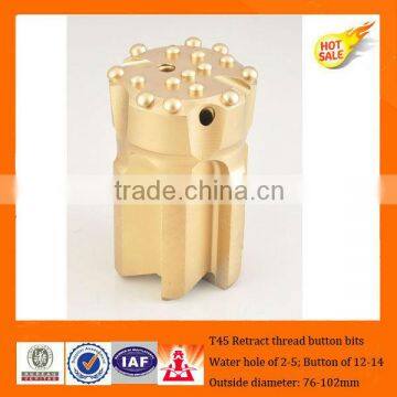 T45 Retract thread screw drill bits