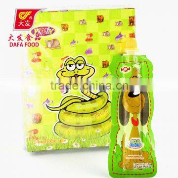 Dafa cartoon fruit toothpaste candy