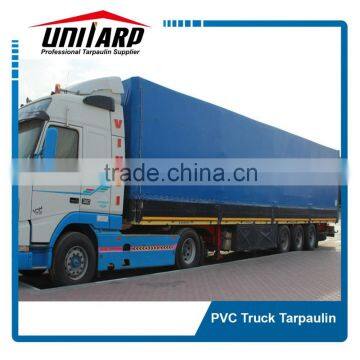 PVC Fabric coated waterproof tarpaulin truck cover