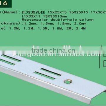 Iron material double slotted channel / wall upright / AA column