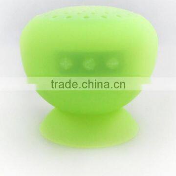 Mushroom Mini Wireless Bluetooth Speaker Waterproof Silicone Sucker Hands Free Speakers For Phone PC Computer Play