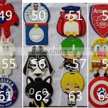 Soft PVC Luggage Tags With Customer Logos photo-4