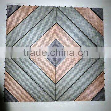 wpc DIY floor tiles anti-slip waterproof