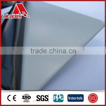 metallic PVDF aluminum decorative plastic sheet 5mm thick