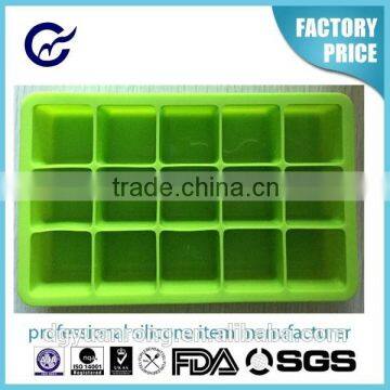 15cubes silicone ice tray popular silicone ice tray