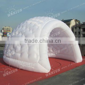 Inflatable bubble event tents,white egg shape tents