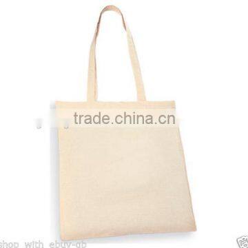 10OZ CANVAS ECO NATURAL COTTON HOULDER SHOPPING TOTE BAG