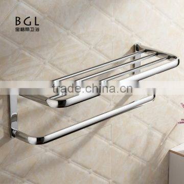 81320 brass wall shelves for bathroom accessoires