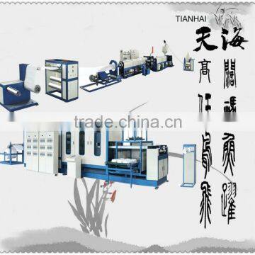 New project disposable foam bowl production line