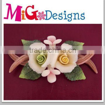 decorative artificial flower brooches