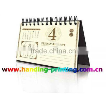 2014 new style desk calendar printing