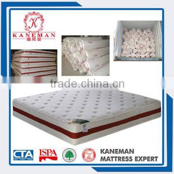 Hot Sell Roll Up New Design Vacuum Compressed Bag Gel Memory Foam Mattress photo-3