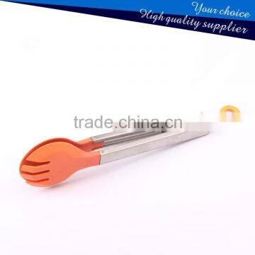 Kitchen Cooking Silicone Salad Tongs