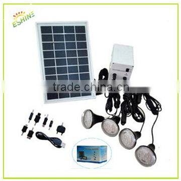 2014 Favorably Priced Portable 5W Solar Power System with MP3 and Radio