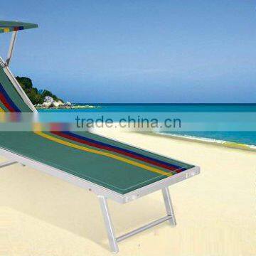 Beach Lounge Chair With Canopy / Pool Lounge