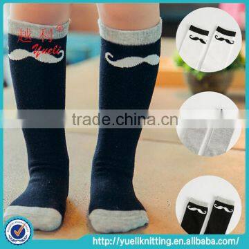 2015 Fashion Japan wholesale cotton boy and girl socks knee high cute and tube socks