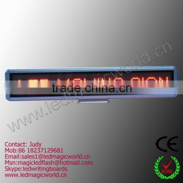 New Red LED Car Sign Scrolling Light Message Display