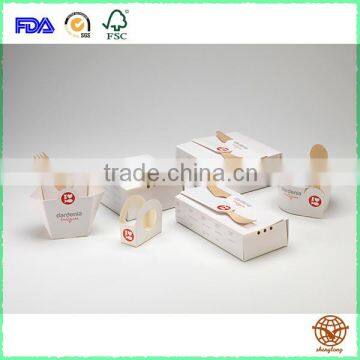 Wholesale Fast Food Packing Box , Customized eco-friendly fast food packing box